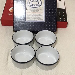 2 Sets of Dansk Bistro 8oz Ramekins
